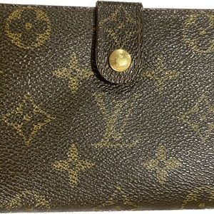 Authentic Louis Vuitton Wallet Porte Monnaie Billets Viennois Bifold Monogram LV